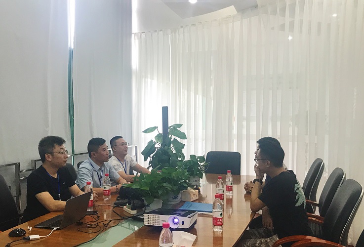 熱烈歡迎“南昌市政公用房地產集團有限公司”合作伙伴蒞臨我司交流