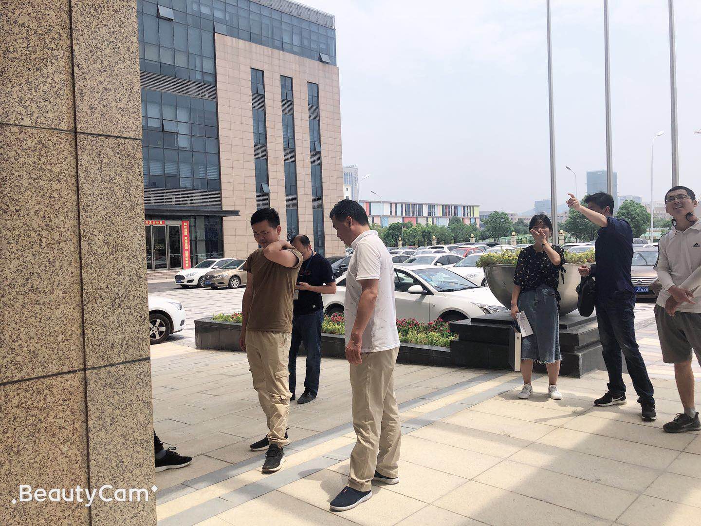 熱烈祝賀我司安徽科大國創軟件研發生產樓項目順利完成竣工初驗